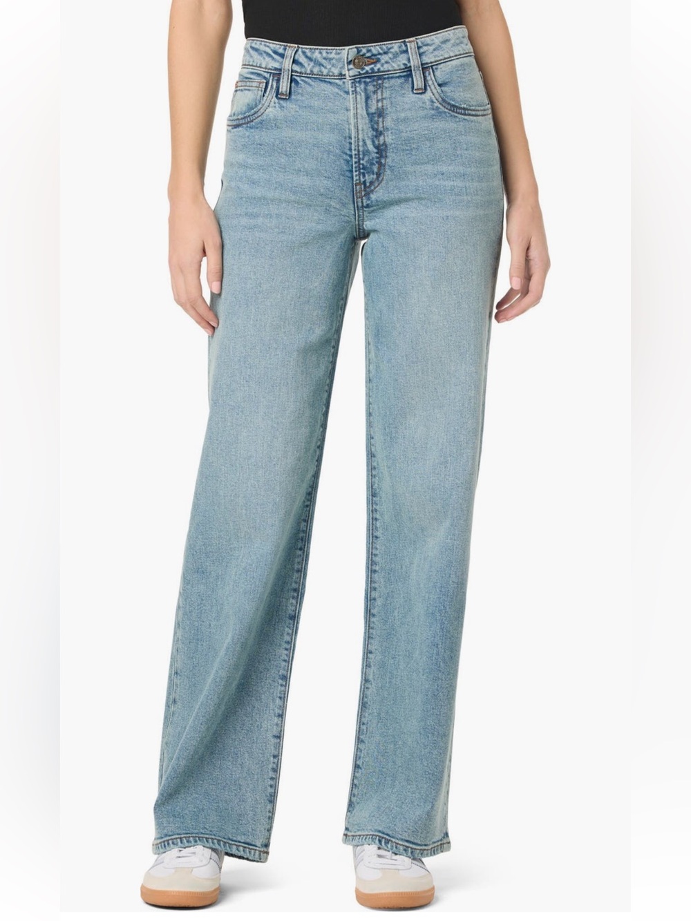 Hudson High Waisted Wide Leg Jeans